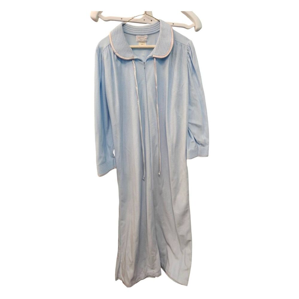 Appel Blue Robe House Coat Size Small NEW TAGS